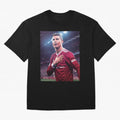 Cristiano Ronaldo New Oversized T-Shirt Turn Every Weekend Toward Global Football Passion for FIFA World Cup 2026 Group Stage, Centered on Haaland and Mbappe, France, Stadium Chants, National Pride, Trophy Dreams and Unforgettable Football