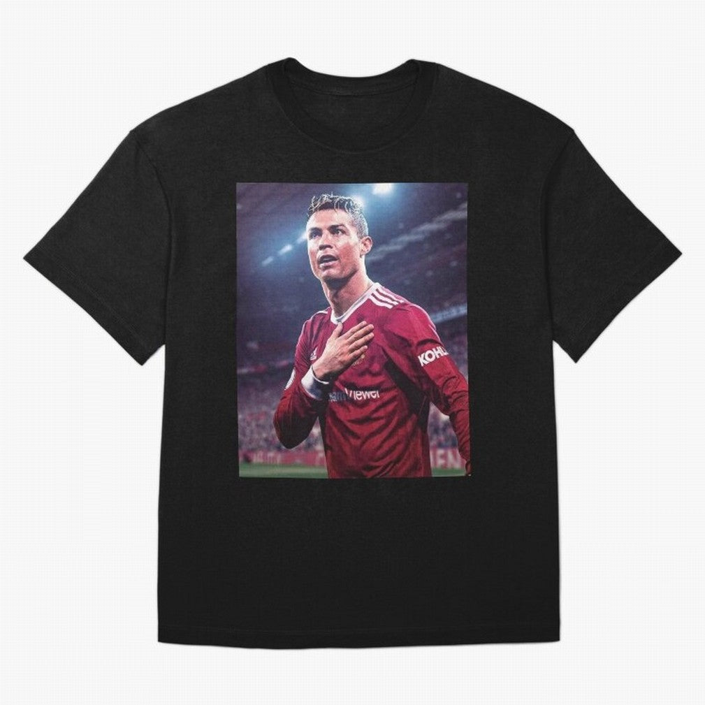 Cristiano Ronaldo New Oversized T-Shirt Turn Every Weekend Toward Global Football Passion for FIFA World Cup 2026 Group Stage, Centered on Haaland and Mbappe, France, Stadium Chants, National Pride, Trophy Dreams and Unforgettable Football