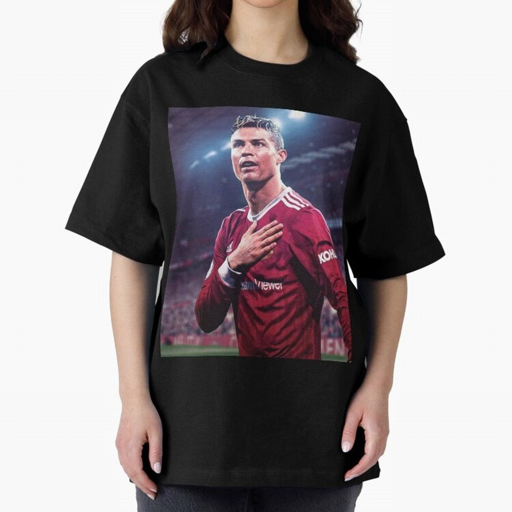 Cristiano Ronaldo New Oversized T-Shirt Turn Every Weekend Toward Global Football Passion for FIFA World Cup 2026 Group Stage, Centered on Haaland and Mbappe, France, Stadium Chants, National Pride, Trophy Dreams and Unforgettable Football