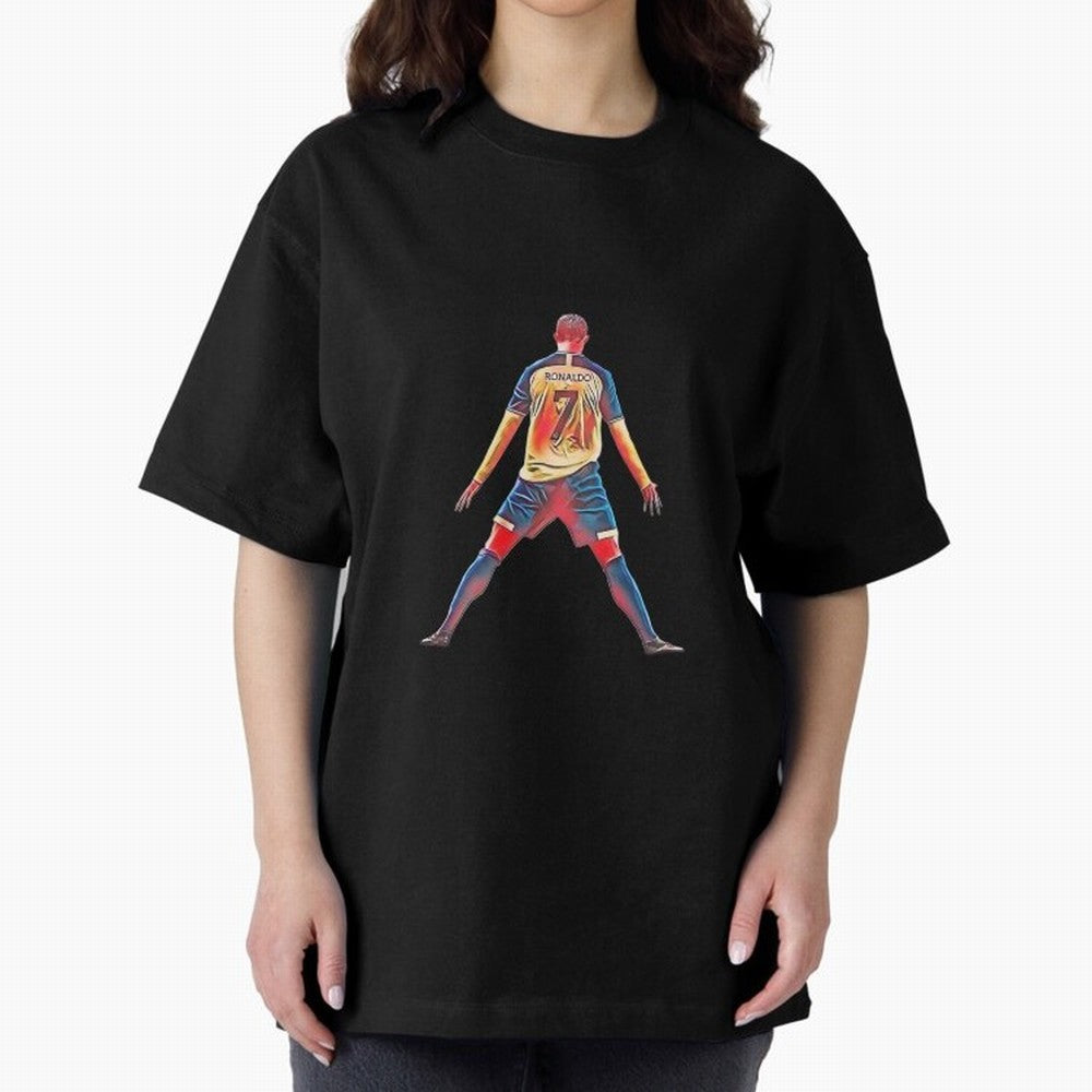its the goat Oversized T-Shirt Celebrate Fan Culture around Match Day Hype around FIFA World Cup 2026 Group Stage, Cristiano Ronaldo, France, Stadium Memories, Football Loyalty, International Chants and Championship Tradition; Ideal for Football