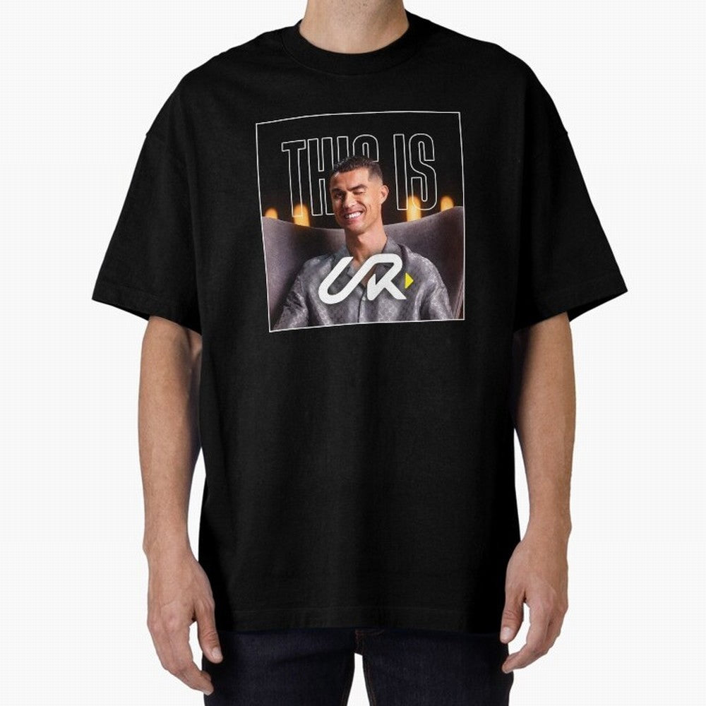 UR Cristiano Yt Oversized T-Shirt Celebrate Global Football Passion for FIFA World Cup 2026 Group Stage, with Messi, Neymar and Mbappe, Brazil, Portugal and Argentina, Champion Mindset, Group Stage Buzz, Knockout Tension and Passionate Fan Culture;