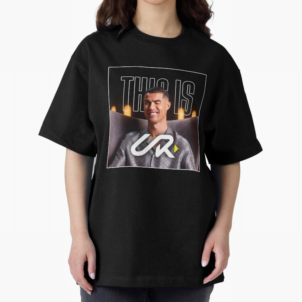 UR Cristiano Yt Oversized T-Shirt Celebrate Global Football Passion for FIFA World Cup 2026 Group Stage, with Messi, Neymar and Mbappe, Brazil, Portugal and Argentina, Champion Mindset, Group Stage Buzz, Knockout Tension and Passionate Fan Culture;