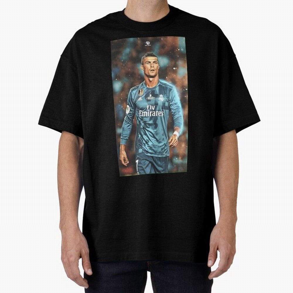 Cr7 Oversized T-Shirt Carry the Colors and Pride of FIFA World Cup 2026 USA Canada Mexico for Fans of Cristiano Ronaldo, Haaland and CR7 and England, France and Netherlands, Bringing Football History, Final Match Energy, Crowd Noise and Once in a