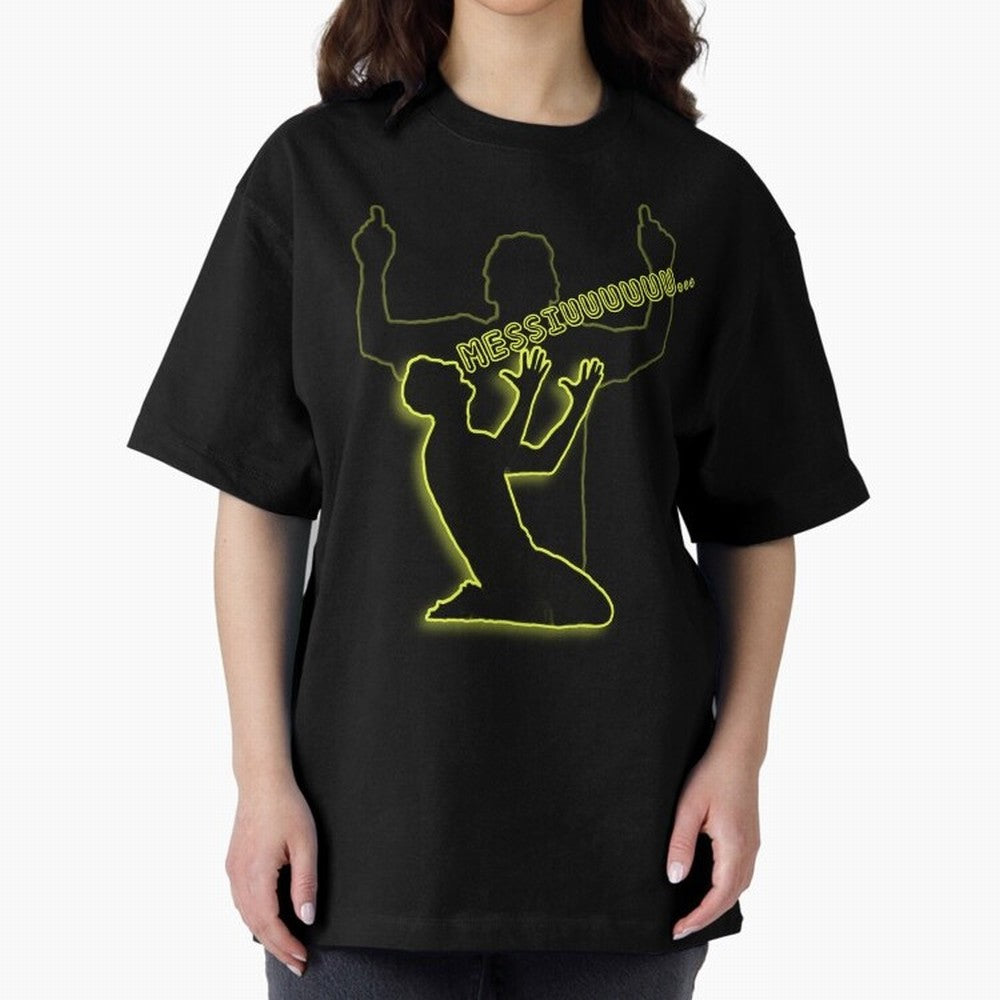 Messiuuu¡­ CR7 goal suiii Oversized T-Shirt Bring a Champion Mindset to FIFA World Cup 2026 Group Stage for Fans of Cristiano Ronaldo and Brazil, Portugal and Argentina, Bringing Football Festival Excitement, Trophy Ambitions, Country Rivalries and