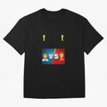 THE RONALDO VS MESSI Oversized T-Shirt Represent Football Lovers during FIFA World Cup 2026 USA Canada Mexico for Fans of Cristiano Ronaldo, Haaland and CR7 and England and Germany, Bringing Sports Nostalgia, International Competition, Famous