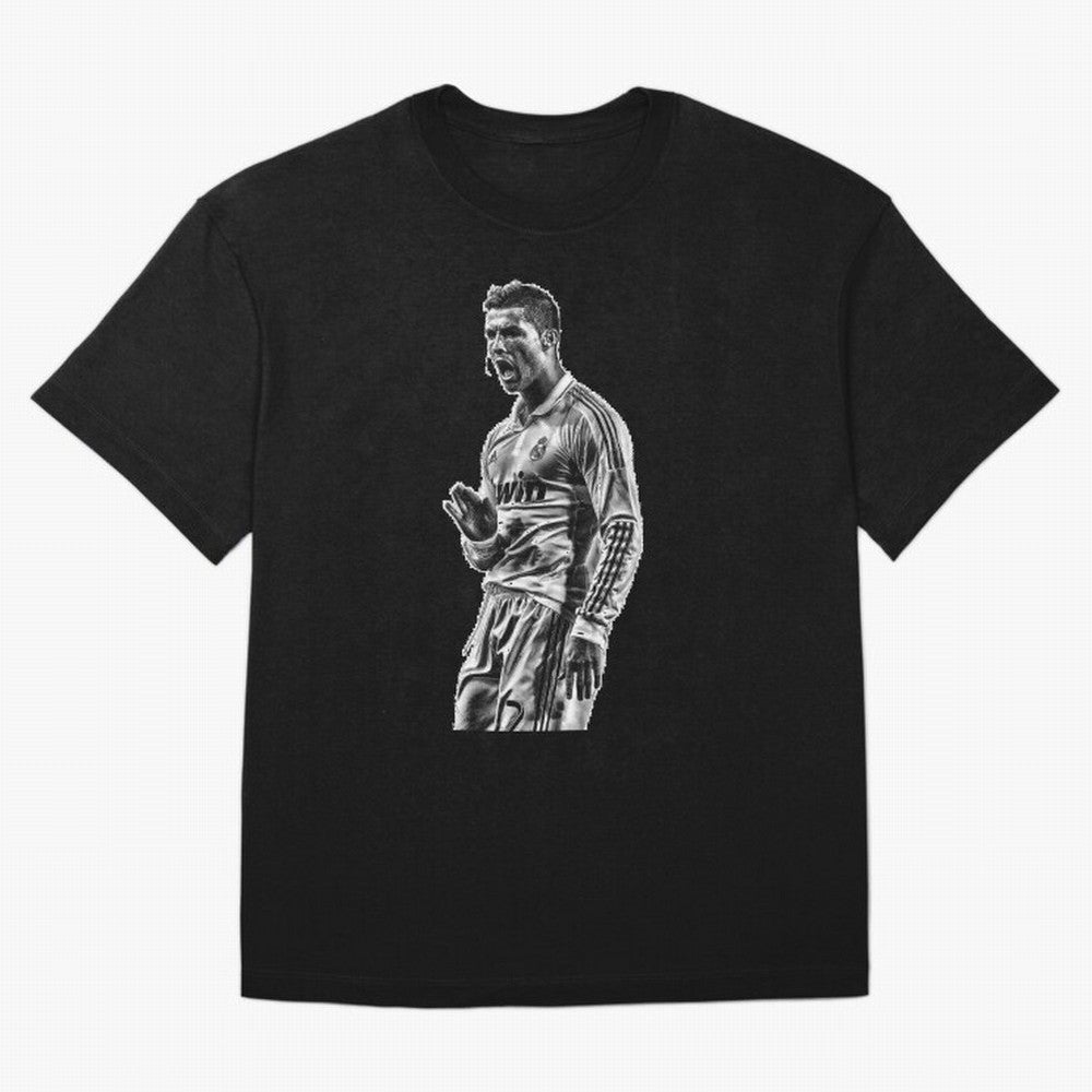 Cristiano Ronaldo Calma Oversized T-Shirt Represent the FIFA World Cup 2026 USA Canada Mexico Journey through Cristiano Ronaldo Highlights, Argentina and Brazil Pride, Goal Celebration Energy, Supporter Heritage, Football Icons and Worldwide