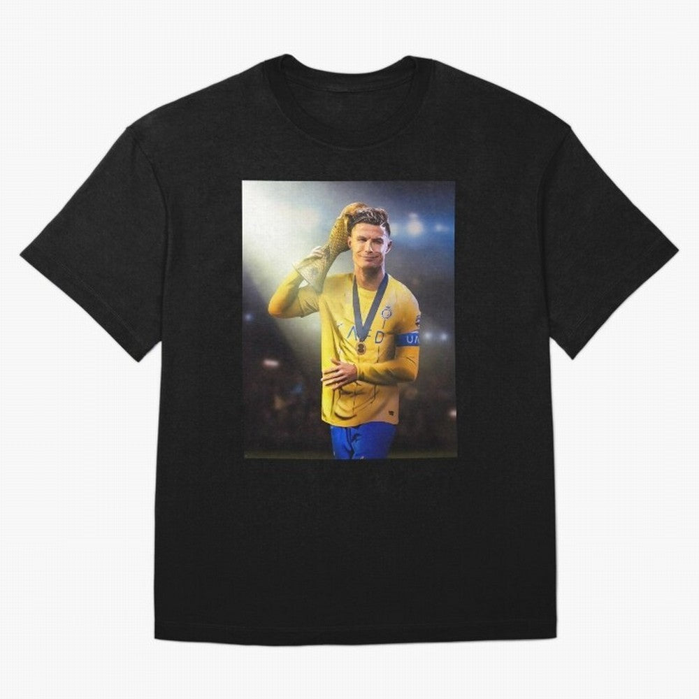 Cristiano Ronaldo Active( Oversized T-Shirt Treasure Match Day Hype around FIFA World Cup 2026 Group Stage, CR7 and Messi, England, Championship Spirit, Famous Goals, Roaring Crowds and International Football Unity; Ideal for Fans Who Follow Messi,