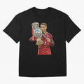 Cristiano Ronaldo Oversized T-Shirt Show Your Tournament Heart for FIFA World Cup 2026 Group Stage for Fans of Neymar, Haaland and Cristiano Ronaldo and Spain, Bringing Game Day Rituals, Football Legends, Country Pride and the Road to the Final;