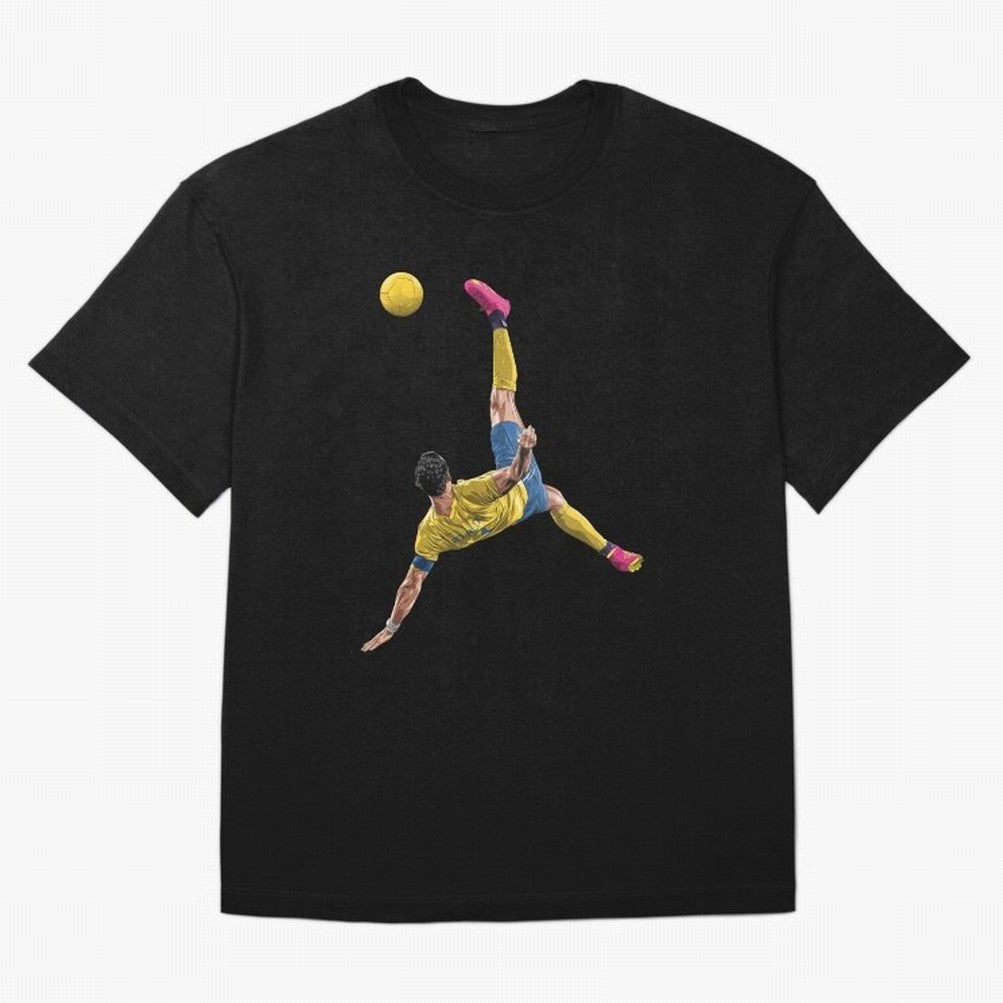 CRISTIANO RONALDO BICYCLE KICK GOAL AL NASSR Classic Oversized T-Shirt Back the Journey through Match Day Hype around FIFA World Cup 2026 USA Canada Mexico, CR7, Brazil, Stadium Chants, National Pride, Trophy Dreams and Unforgettable Football