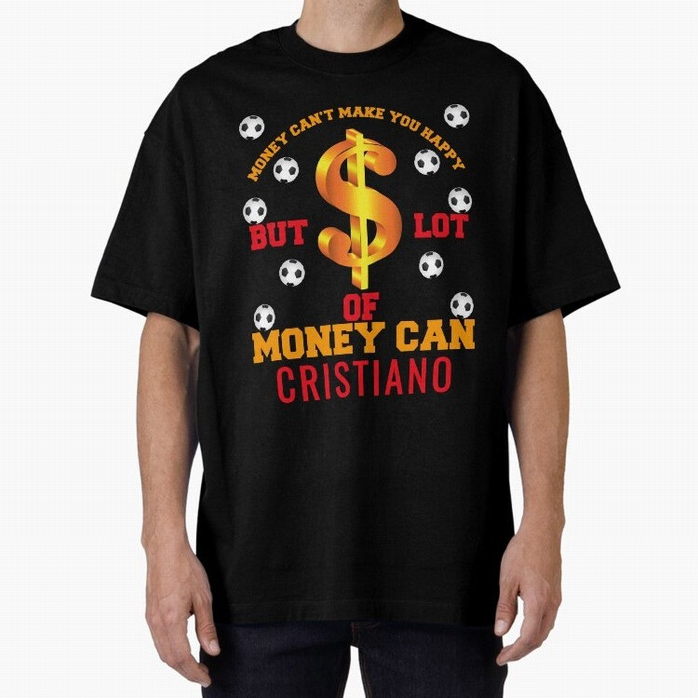 Cristiano Ronaldo al nassr Oversized T-Shirt Carry National Pride through FIFA World Cup 2026 USA Canada Mexico Capturing Haaland and Mbappe, Argentina and Brazil Energy, Match Day Excitement, Supporter Culture, Golden Goals and Global Football