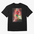 Cristiano Ronaldo Oversized T-Shirt Capture Match Day Hype around FIFA World Cup 2026, Messi, CR7 and Mbappe, England, France and Netherlands, Tournament Hype, Historic Matchups, Family Viewing Parties and Global Sports Pride; Perfect for