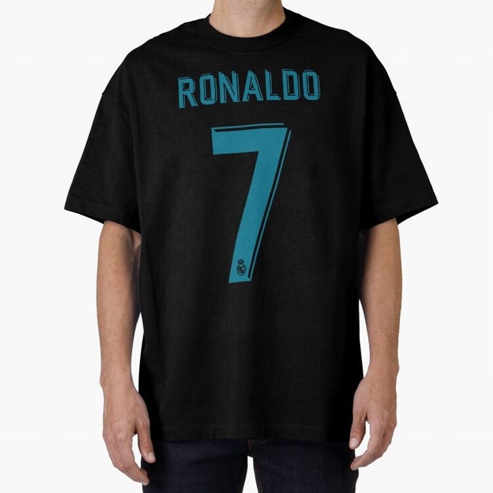 Cristiano Ronaldo 2018 Oversized T-Shirt Celebrate the FIFA World Cup 2026 Group Stage Journey through Haaland Highlights, France Pride, Game Day Rituals, Football Legends, Country Pride and the Road to the Final; Built for Supporters Chasing