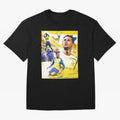 Cristiano Ronaldo Al-Nassr Football Club Oversized T-Shirt Carry the Dream of Global Football Passion for FIFA World Cup 2026 Group Stage, Filled with CR7, Spain, Global Supporter Spirit, Legendary Goals, National Colors and Tournament Celebration;