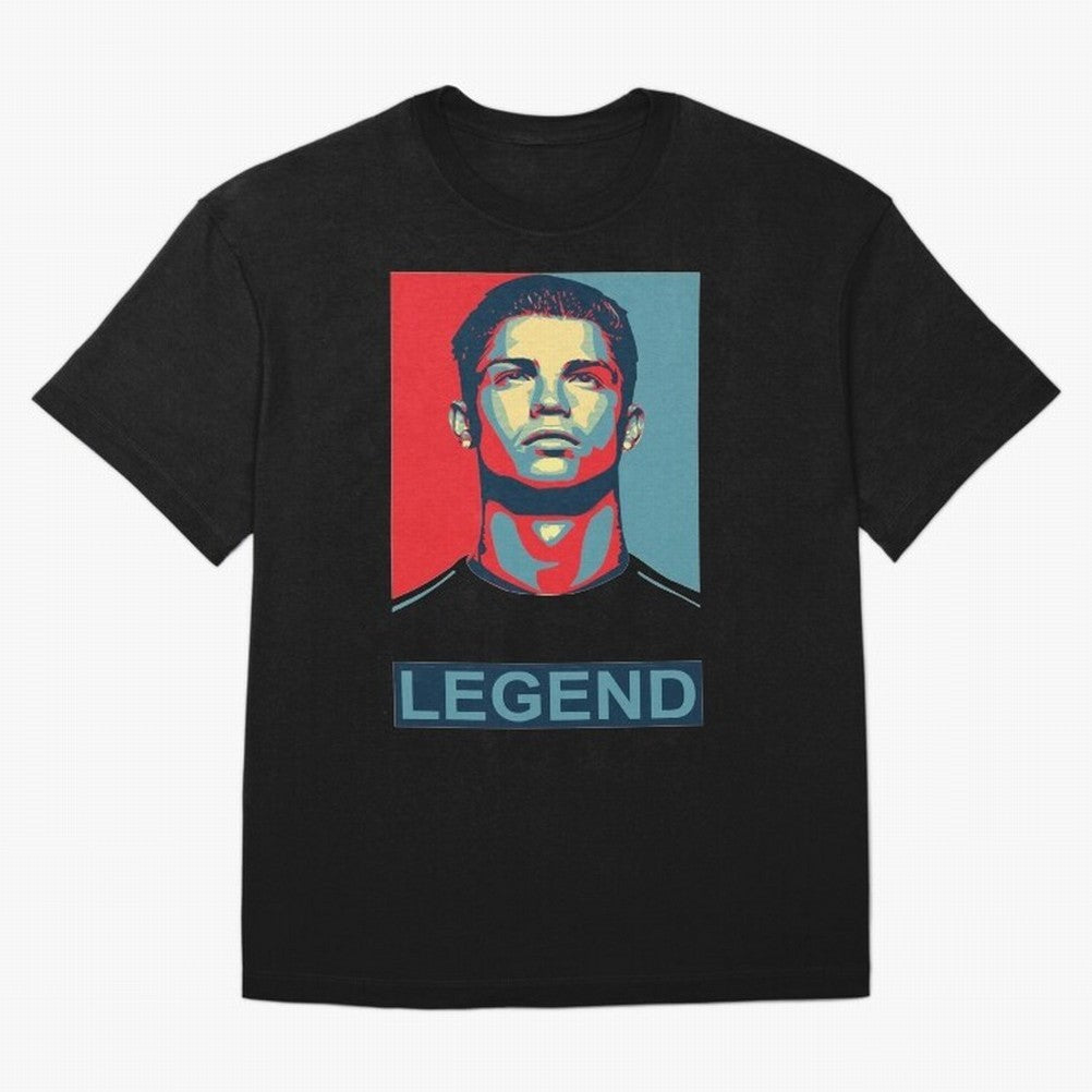 cristiano ronaldo legend Oversized T-Shirt Celebrate Rivalries and Pride in FIFA World Cup 2026 Group Stage for Fans of CR7 and Messi and Portugal, Spain and Germany, Bringing Football History, Final Match Energy, Crowd Noise and Once in a Lifetime