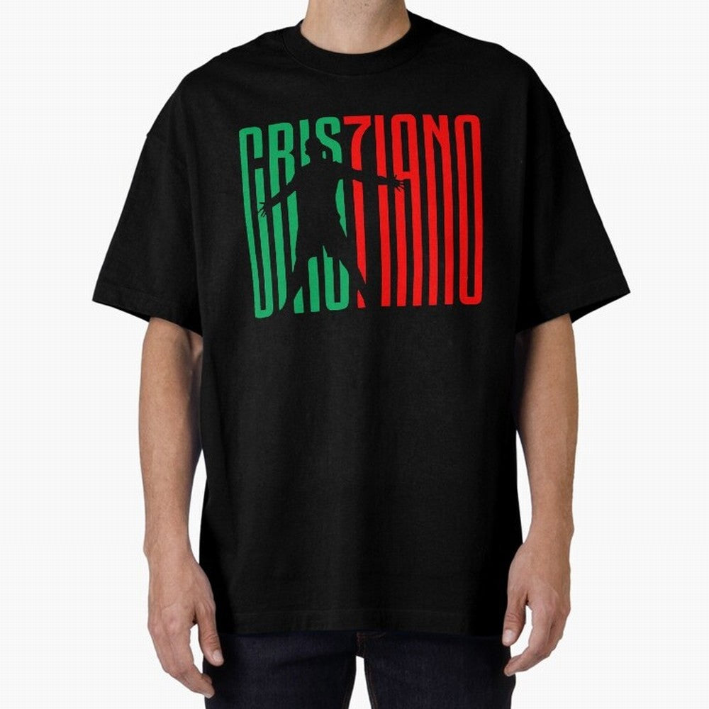 Cristiano Ronaldo 7 Oversized T-Shirt Celebrate National Team Dreams in FIFA World Cup 2026 USA Canada Mexico Celebrating CR7 and Messi, Spain and Netherlands Energy, Football History, Final Match Energy, Crowd Noise and Once in a Lifetime Moments;