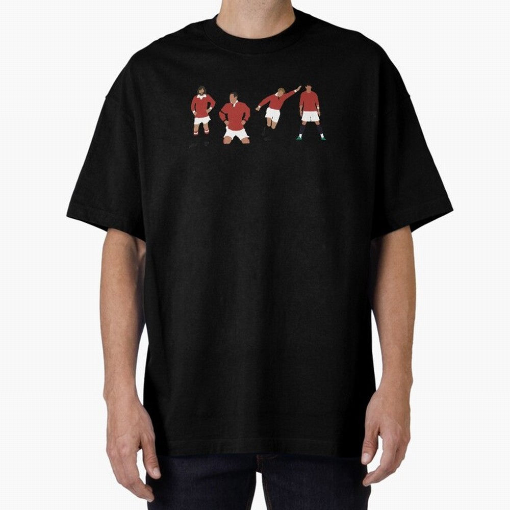 Manchester United Number 7 Design! Oversized T-Shirt Back Your Heroes with the FIFA World Cup 2026 Group Stage Journey through Messi, CR7 and Mbappe Highlights, England, France and Netherlands Pride, Global Supporter Spirit, Legendary Goals,