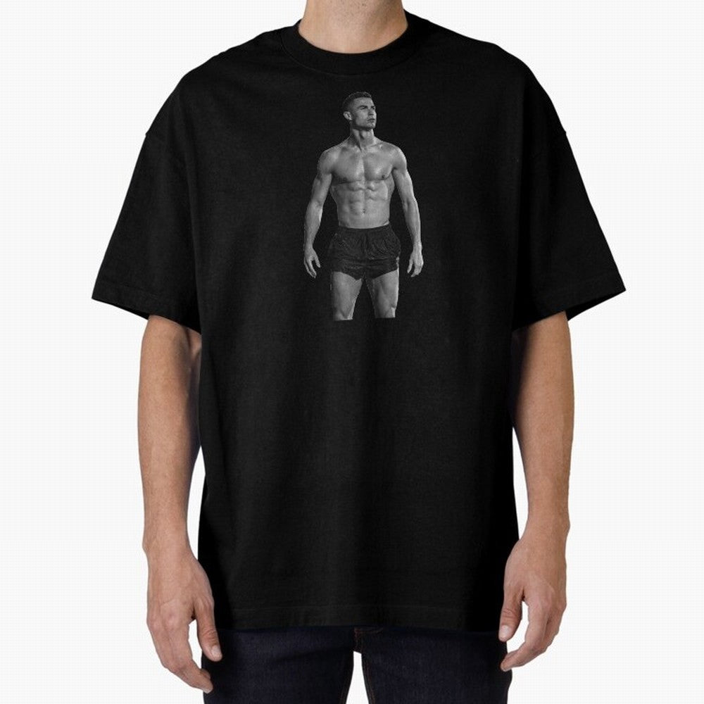 Cristiano Ronaldo Oversized T-Shirt Celebrate the Biggest Stage of FIFA World Cup 2026 Group Stage Built around Messi and Cristiano Ronaldo, Brazil Energy, Fan Favorite Moments, National Team Passion, Big Match Drama and Soccer History; Ideal for