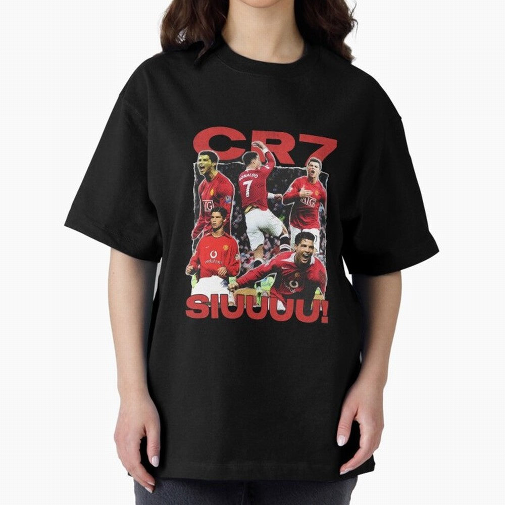 Retro Cristiano Ronaldo Manchester United Oversized T-Shirt Represent Fans Who Live for FIFA World Cup 2026 USA Canada Mexico Spirit, Built around Argentina and Brazil, Haaland, Fan Favorite Moments, National Team Passion, Big Match Drama and