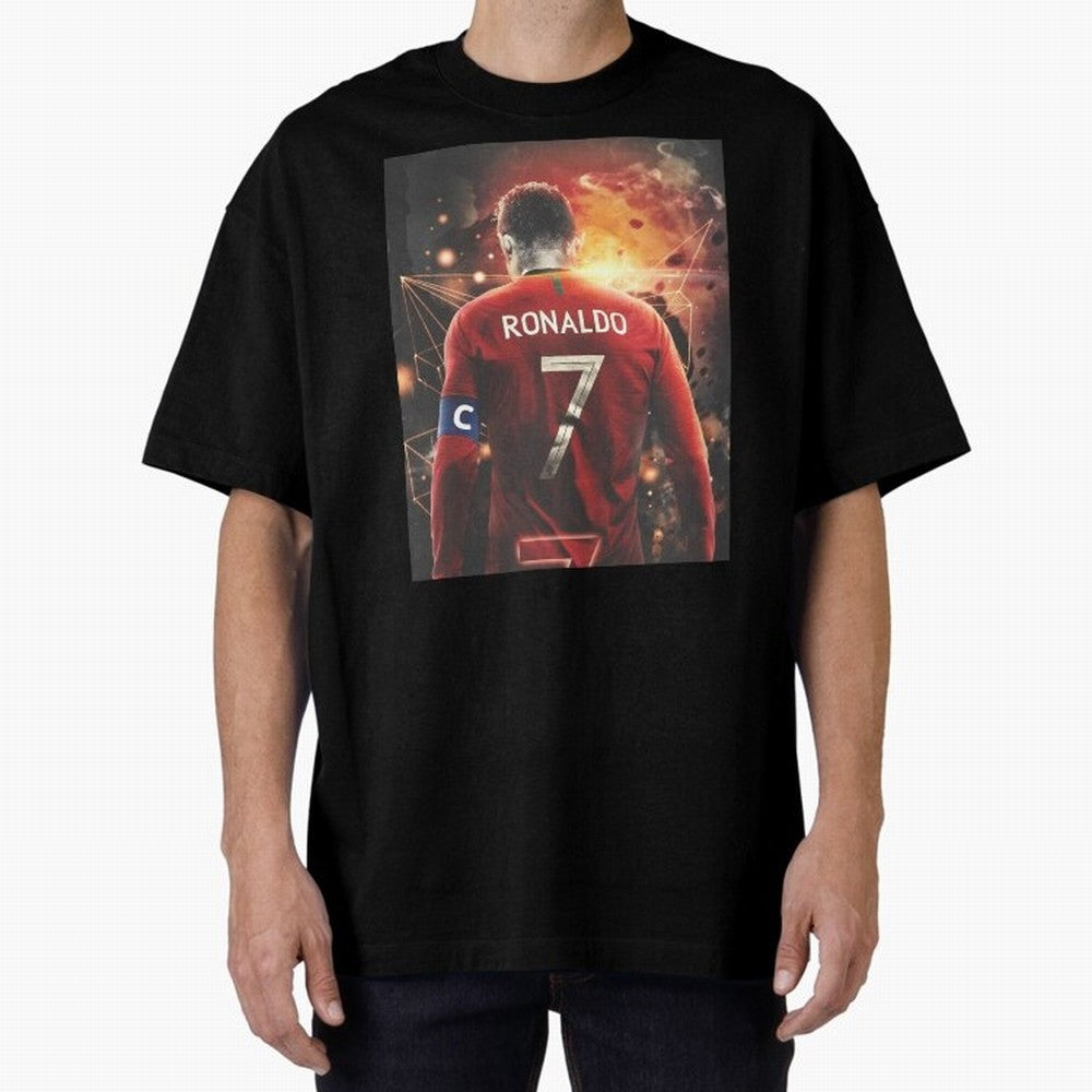 Cristiano Ronaldo Art iPad Case _amp_ Skin Oversized T-Shirt Join the Countdown to FIFA World Cup 2026 Group Stage for Fans of CR7 and Messi and England and Germany, Bringing Tournament Hype, Historic Matchups, Family Viewing Parties and Global