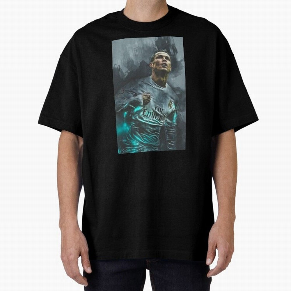 Cristiano Ronaldo iPhone Case Oversized T-Shirt Make Your Look Match FIFA World Cup 2026 Group Stage Spirit, Inspired by Argentina, Haaland, Vintage Soccer Flavor, Modern Football Stars, National Flags and Final Night Emotion; Great for Watch