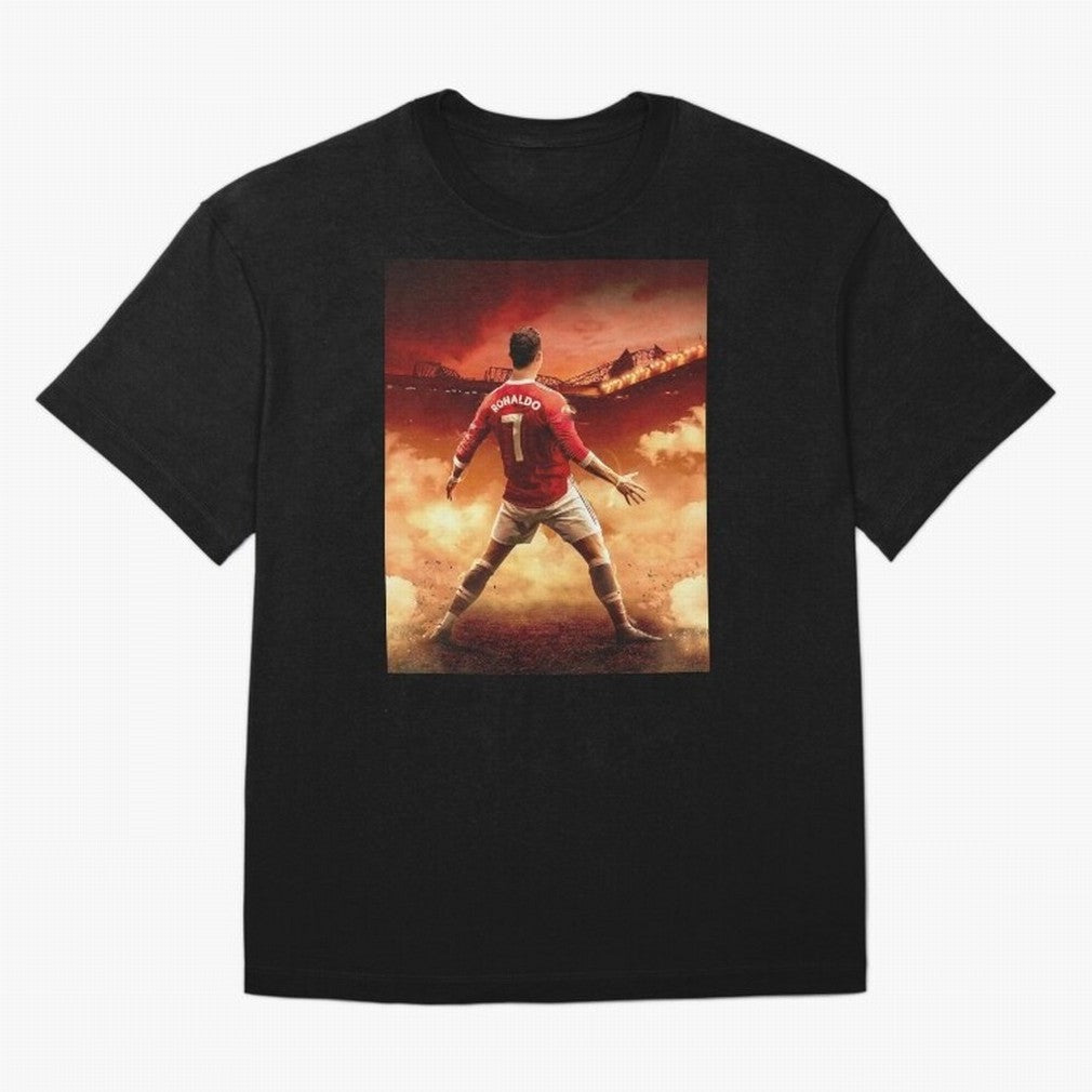 Ronaldo Cr7 Siuuu Manchester,Ronaldo Gifts,Ronaldo Cover,Ronaldo Prints Oversized T-Shirt Celebrate Football Heritage in FIFA World Cup 2026 USA Canada Mexico for Fans of Neymar and Netherlands, Bringing Stadium Memories, Football Loyalty,