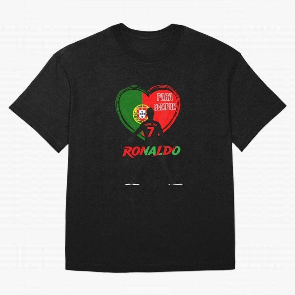 Love Cristiano Ronaldo Oversized T-Shirt Make Game Day About FIFA World Cup 2026 Group Stage for Fans of Mbappe and Neymar and France, Bringing Classic Soccer Heritage, Championship Pressure, Fan Loyalty and International Pride; Perfect for People