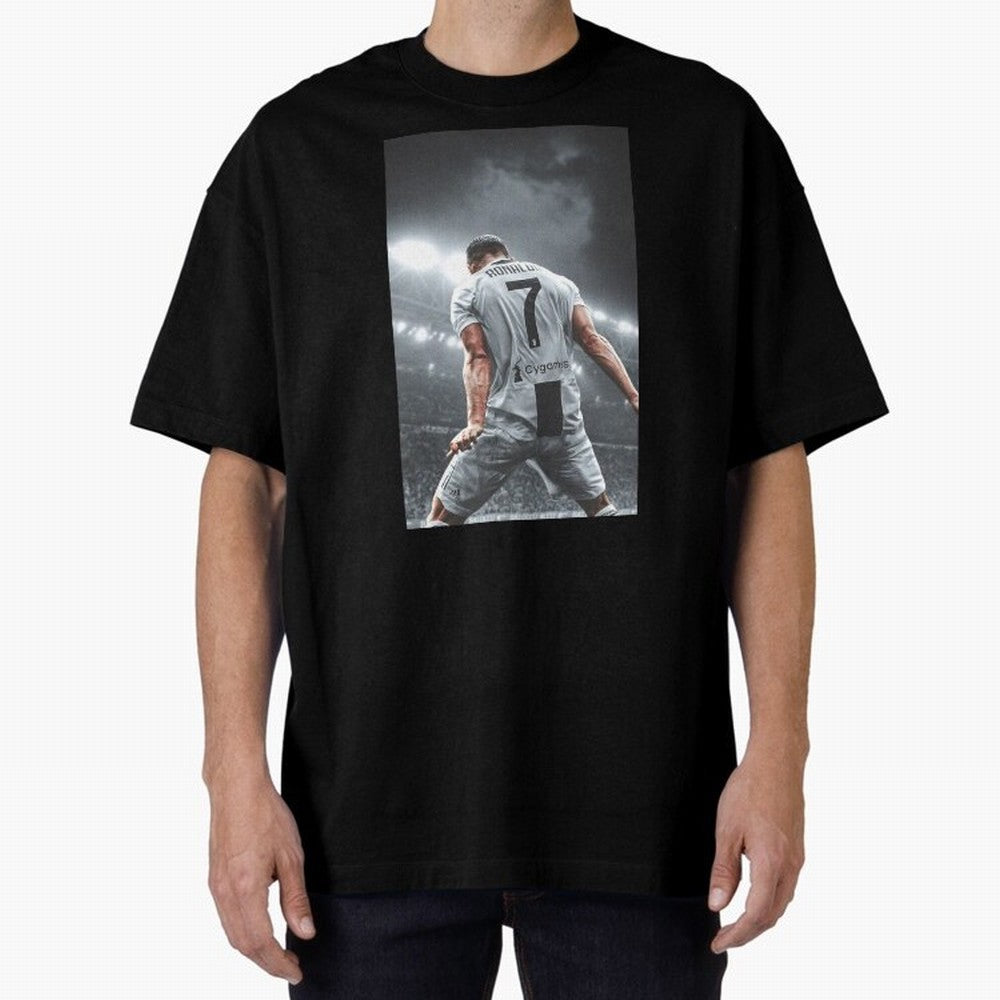 Cristiano Ronaldo Fantastic Player iPhone Case Oversized T-Shirt Honor Football Greatness during Global Football Passion for FIFA World Cup 2026 USA Canada Mexico, Celebrating Messi, CR7 and Mbappe, Portugal, Spain and Germany, Sports Nostalgia,