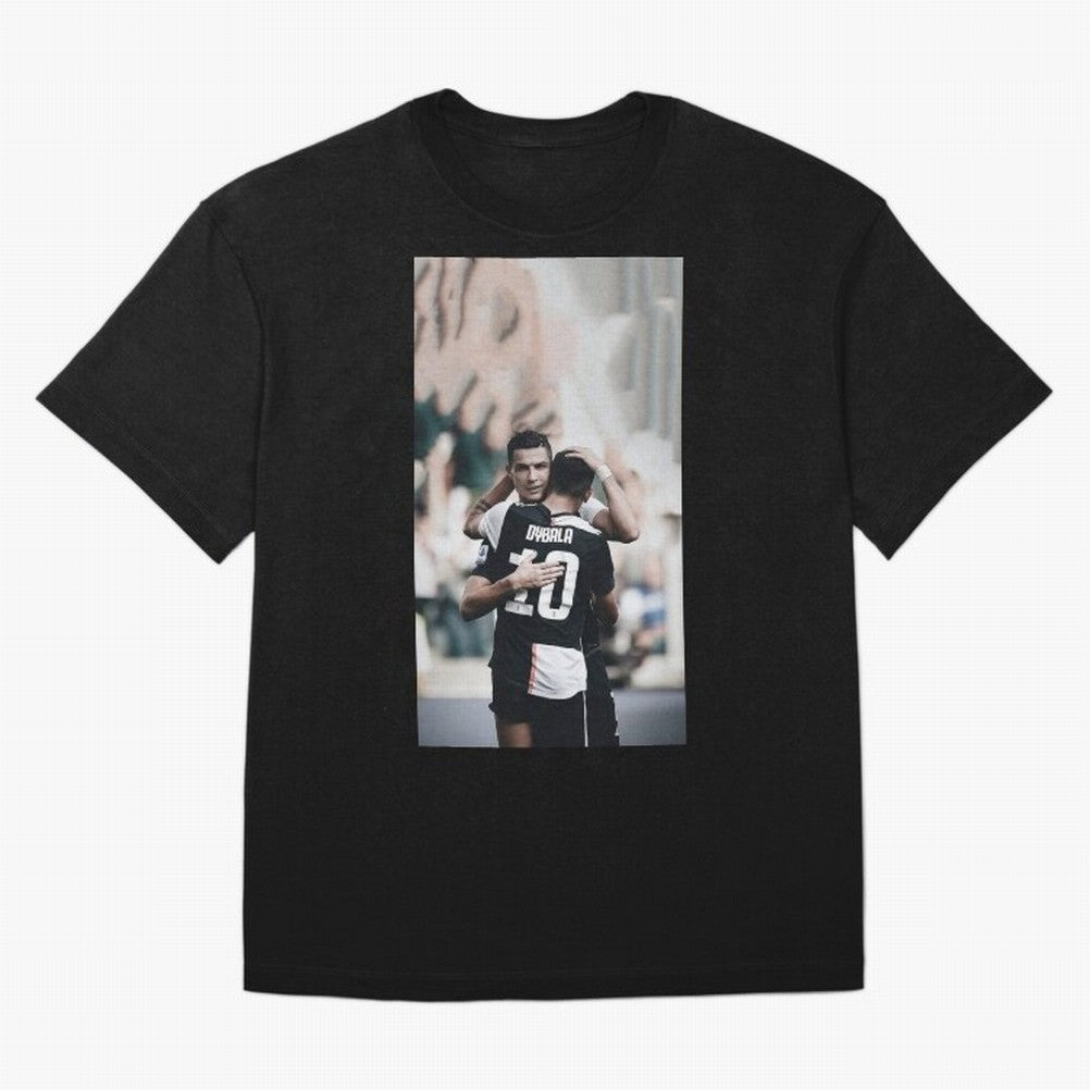 ronaldo with dybala Oversized T-Shirt Follow the Final Road of FIFA World Cup 2026 Inspired by Haaland, France Energy, Football History, Final Match Energy, Crowd Noise and Once in a Lifetime Moments; Perfect for Fans, Collectors, Family