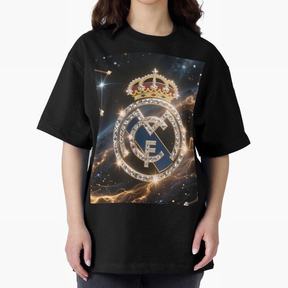 Bernab¨¦u Oversized T-Shirt Carry FIFA World Cup 2026 Group Stage Featuring Neymar, Haaland and Cristiano Ronaldo, Argentina Energy, Football History, Final Match Energy, Crowd Noise and Once in a Lifetime Moments; Great for Supporters Who Love