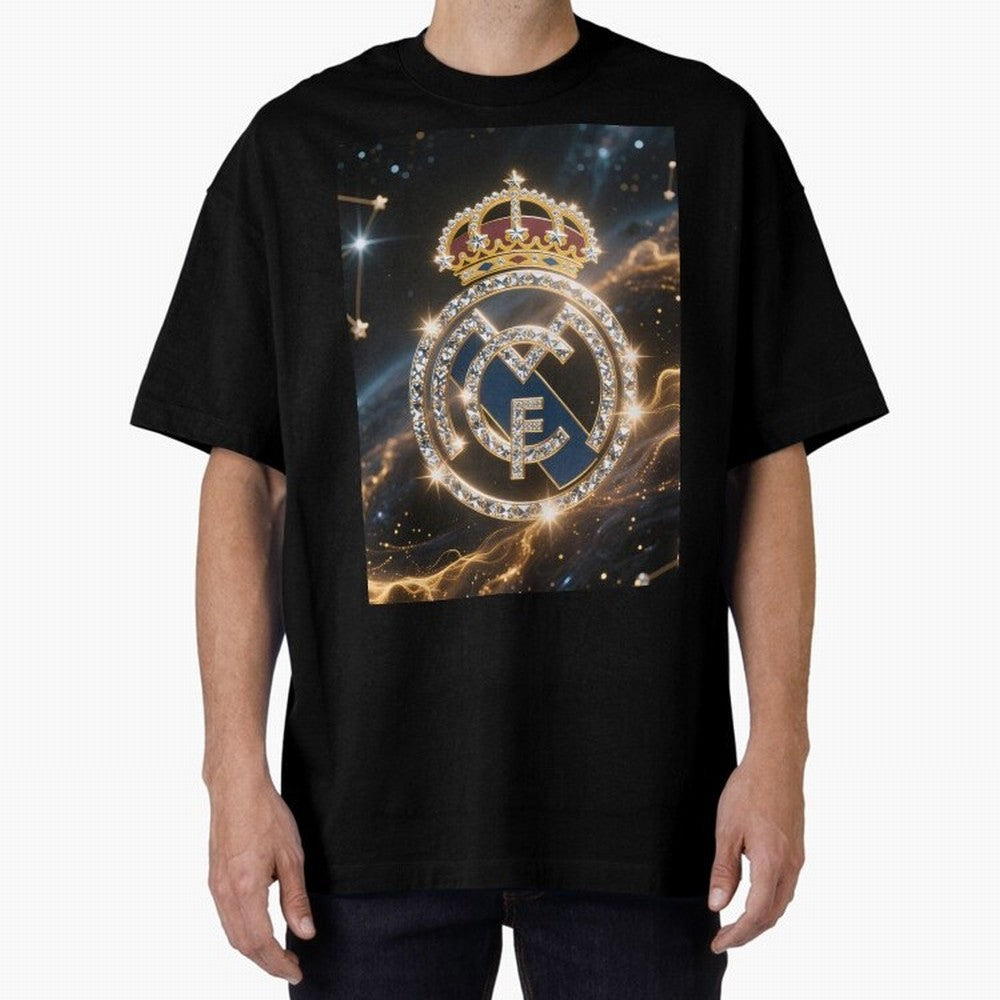 Bernab¨¦u Oversized T-Shirt Carry FIFA World Cup 2026 Group Stage Featuring Neymar, Haaland and Cristiano Ronaldo, Argentina Energy, Football History, Final Match Energy, Crowd Noise and Once in a Lifetime Moments; Great for Supporters Who Love