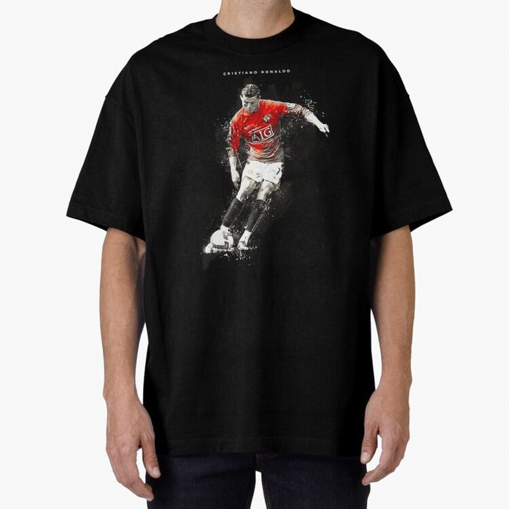 Cristiano Ronaldo CR7 Skills Manchester 202122,Ronaldo Gifts, Ronaldo Best Selling , Ronaldo Top It Oversized T-Shirt Live the Energy of Global Football Passion for FIFA World Cup 2026 Group Stage, with Mbappe and Neymar, Argentina, Fan Favorite
