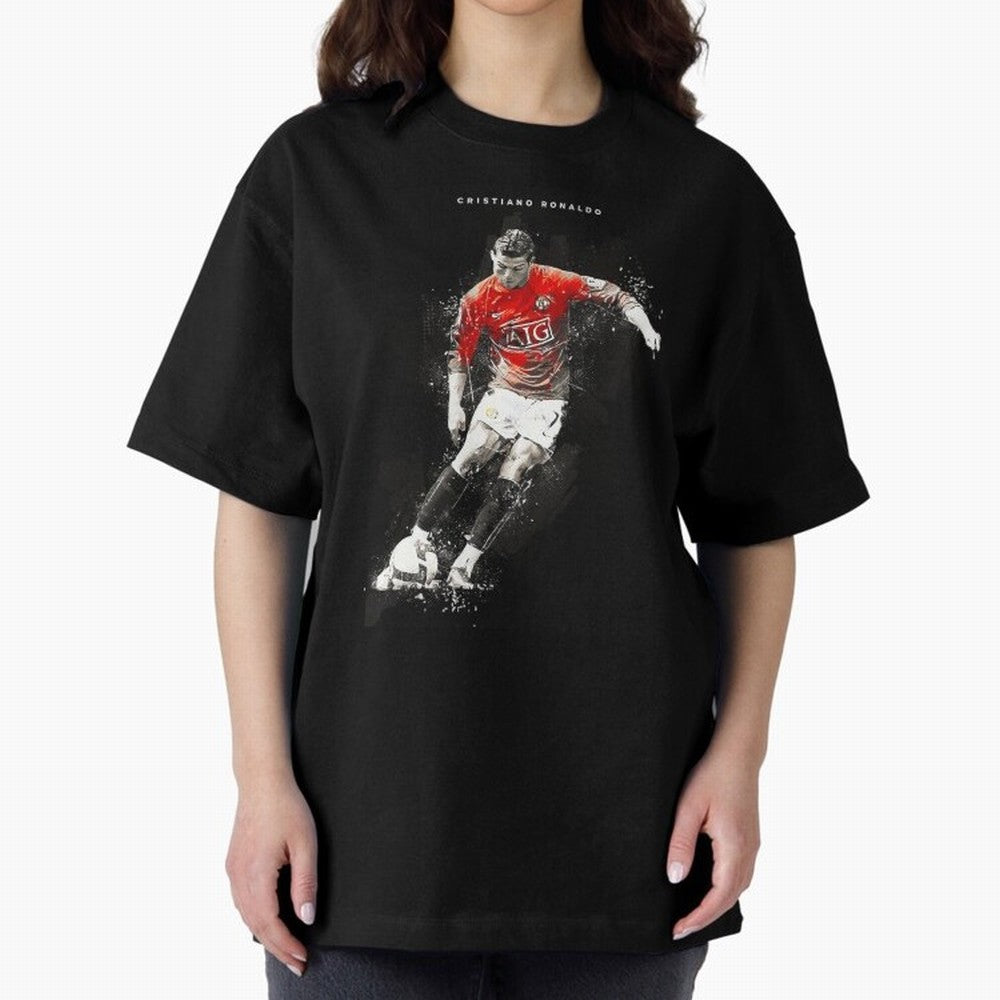 Cristiano Ronaldo CR7 Skills Manchester 202122,Ronaldo Gifts, Ronaldo Best Selling , Ronaldo Top It Oversized T-Shirt Live the Energy of Global Football Passion for FIFA World Cup 2026 Group Stage, with Mbappe and Neymar, Argentina, Fan Favorite