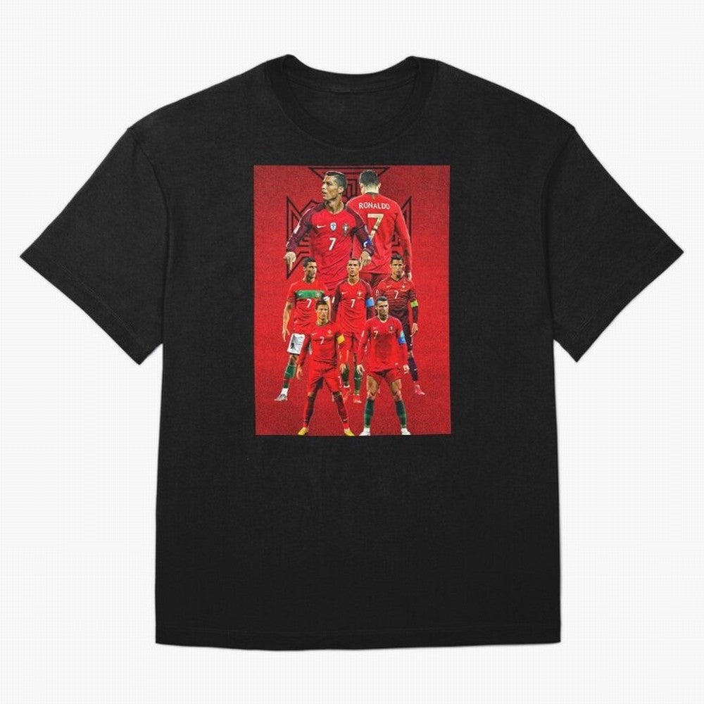 ronaldo Oversized T-Shirt Celebrate the Stars of the FIFA World Cup 2026 Group Stage Journey through Neymar Highlights, France Pride, Football Festival Excitement, Trophy Ambitions, Country Rivalries and Star Player Buzz; Built for Supporters