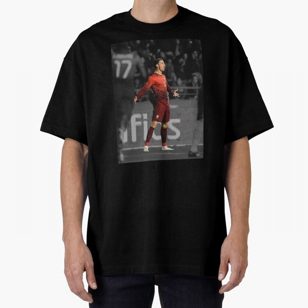 Cristiano Ronaldo Siuuuuuu,Ronaldo Gifts, Ronaldo Best Selling , Ronaldo Top Items Oversized T-Shirt Join the Countdown to FIFA World Cup 2026 USA Canada Mexico with Cristiano Ronaldo, Haaland and CR7, Brazil Energy, Game Day Rituals, Football