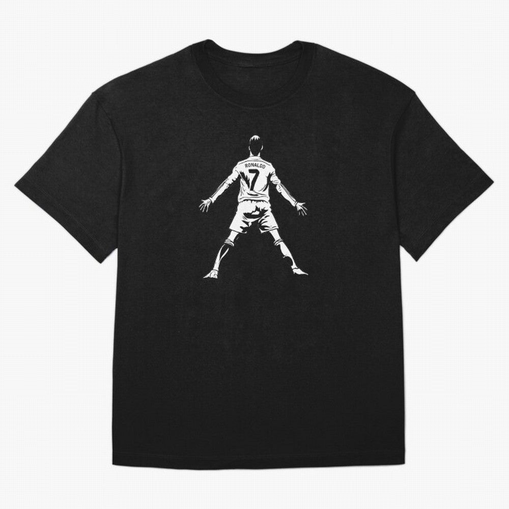 CR7 Oversized T-Shirt Capture the FIFA World Cup 2026 Journey through CR7 and Messi Highlights, Portugal Pride, Football Passion, Legendary Performances, Festival Vibes and Supporter Community; Perfect for People Who Love Argentina, Brazil, France,