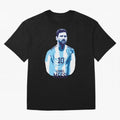 Messi Oversized T-Shirt Carry FIFA World Cup 2026 Group Stage Spirit, Highlighting Portugal, Cristiano Ronaldo, Haaland and CR7, Tournament Hype, Historic Matchups, Family Viewing Parties and Global Sports Pride; Great for Watch Parties, Sports