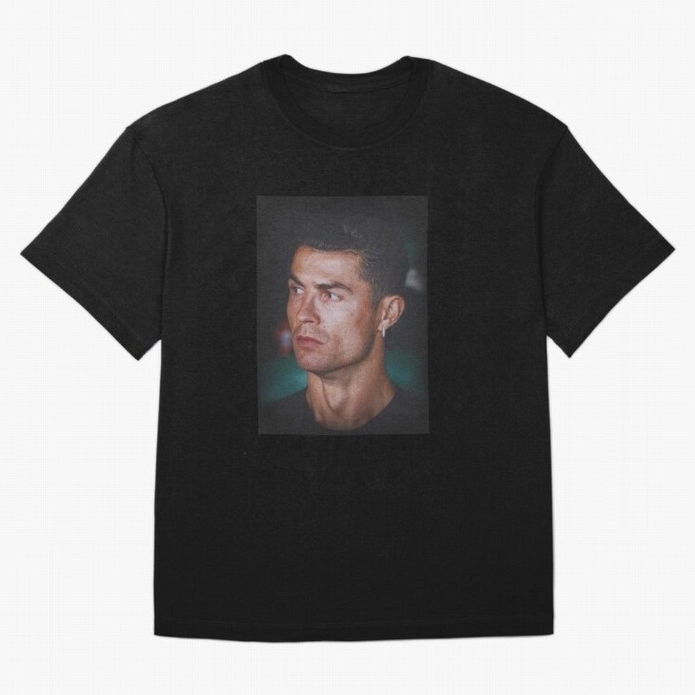 Cristiano Ronaldo Oversized T-Shirt Show Match Day Excitement for the FIFA World Cup 2026 Journey through Haaland and Mbappe Highlights, Spain Pride, Stadium Chants, National Pride, Trophy Dreams and Unforgettable Football Memories; Ideal for