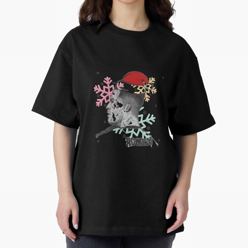 Cristiano Ronaldo and Christmas Oversized T-Shirt Keep the Match Day Mood of Match Day Hype around FIFA World Cup 2026, Neymar, Haaland and Cristiano Ronaldo, England, Fan Favorite Moments, National Team Passion, Big Match Drama and Soccer History;