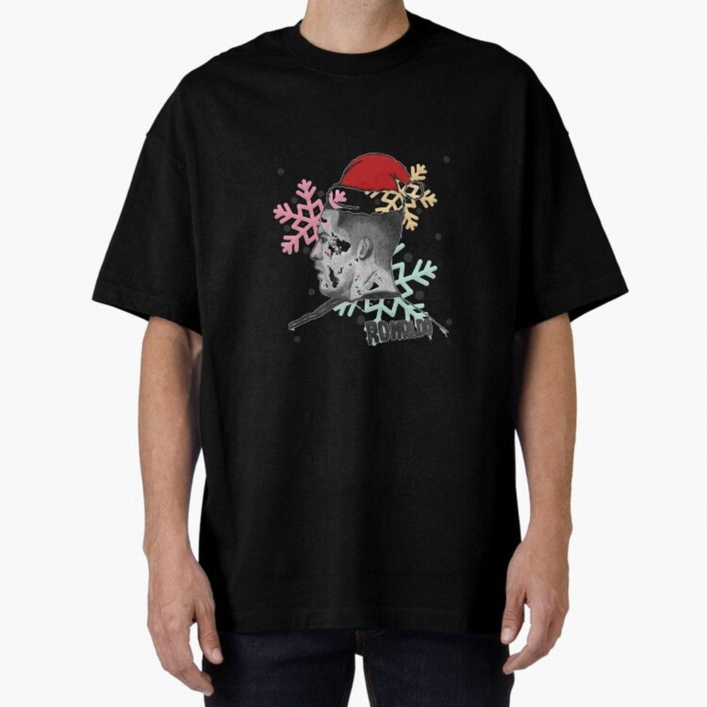 Cristiano Ronaldo and Christmas Oversized T-Shirt Keep the Match Day Mood of Match Day Hype around FIFA World Cup 2026, Neymar, Haaland and Cristiano Ronaldo, England, Fan Favorite Moments, National Team Passion, Big Match Drama and Soccer History;