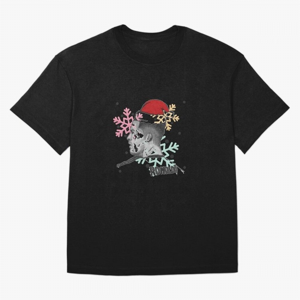 Cristiano Ronaldo and Christmas Oversized T-Shirt Keep the Match Day Mood of Match Day Hype around FIFA World Cup 2026, Neymar, Haaland and Cristiano Ronaldo, England, Fan Favorite Moments, National Team Passion, Big Match Drama and Soccer History;