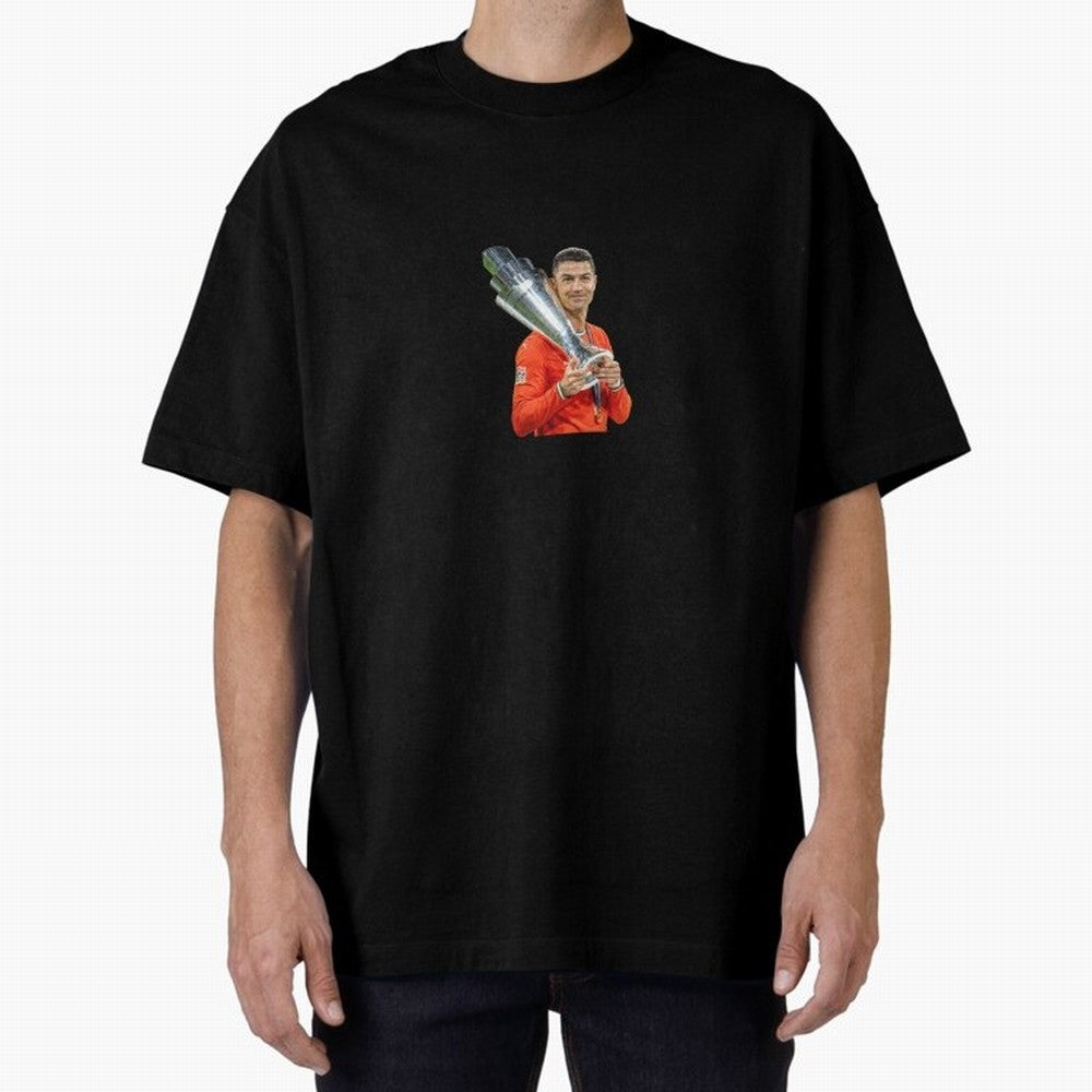 CR7 - Portugal Oversized T-Shirt Discover FIFA World Cup 2026 USA Canada Mexico Inspired by Mbappe, England and Germany Energy, Classic Soccer Heritage, Championship Pressure, Fan Loyalty and International Pride; Built for Supporters Chasing Trophy