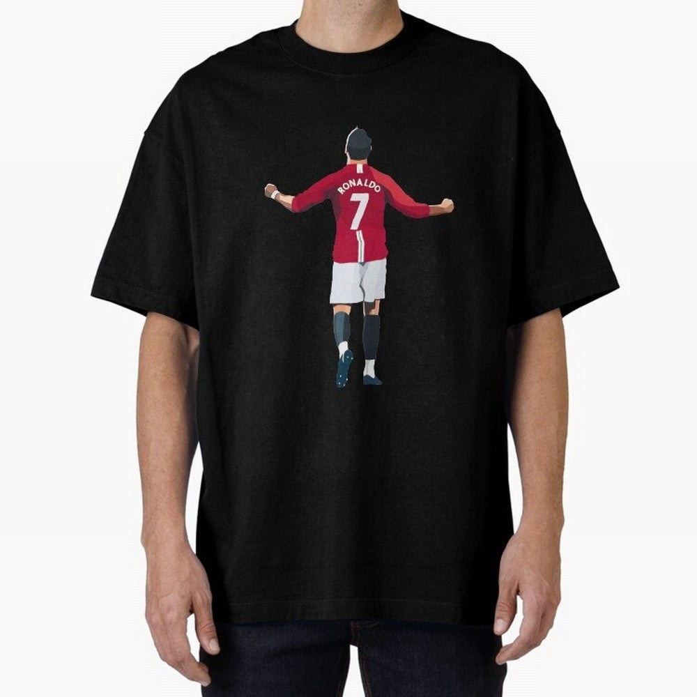Cristiano Ronaldo Oversized T-Shirt Discover Global Football Passion for FIFA World Cup 2026, Built around Cristiano Ronaldo, Haaland and CR7, Argentina, France and Brazil, Worldwide Fan Energy, Dramatic Goals, Stadium Lights and Championship