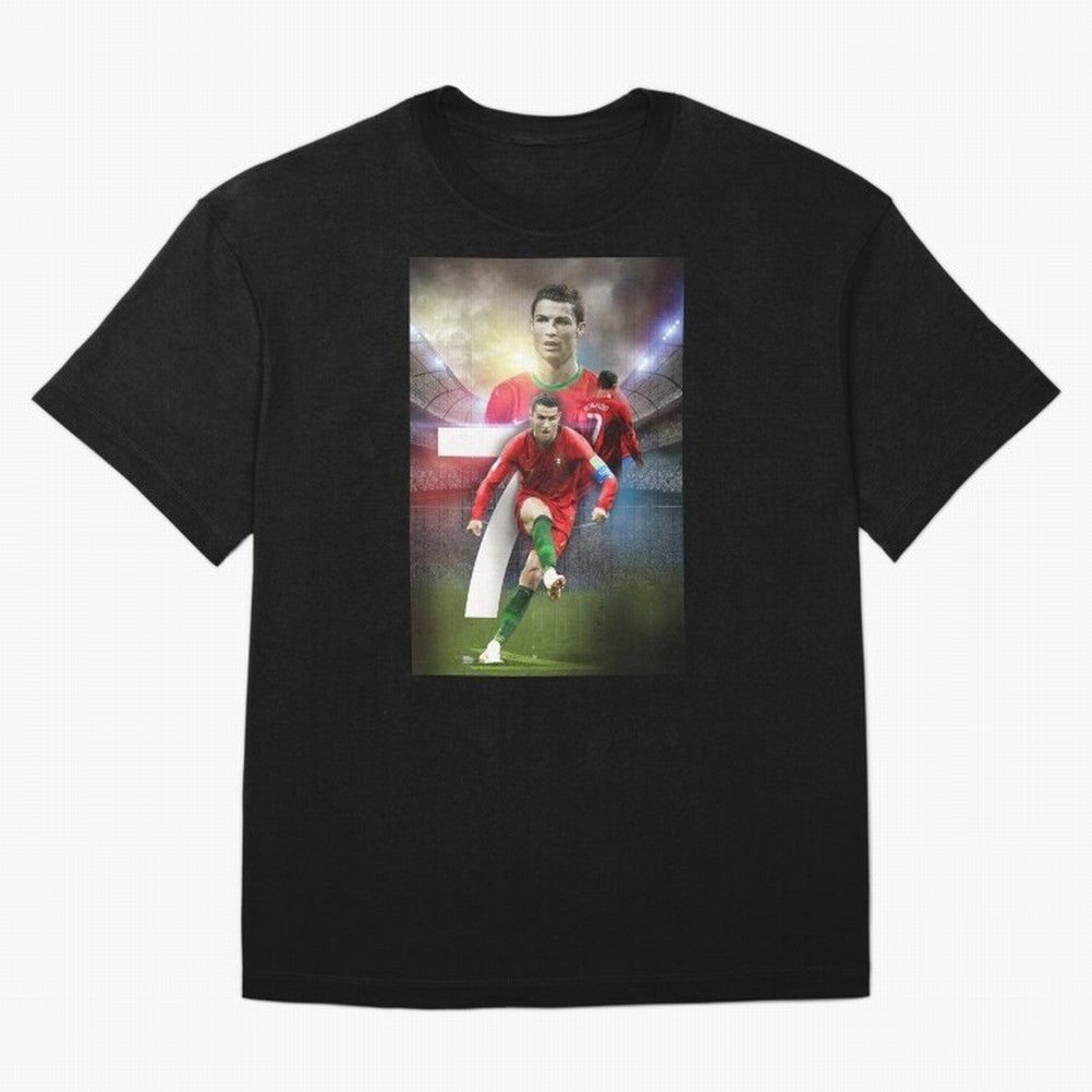 Cristiano Ronaldo Manchester United 4 Oversized T-Shirt Enjoy the Biggest Football Party of Match Day Hype around FIFA World Cup 2026, CR7, Brazil, Portugal and Argentina, Championship Spirit, Famous Goals, Roaring Crowds and International Football