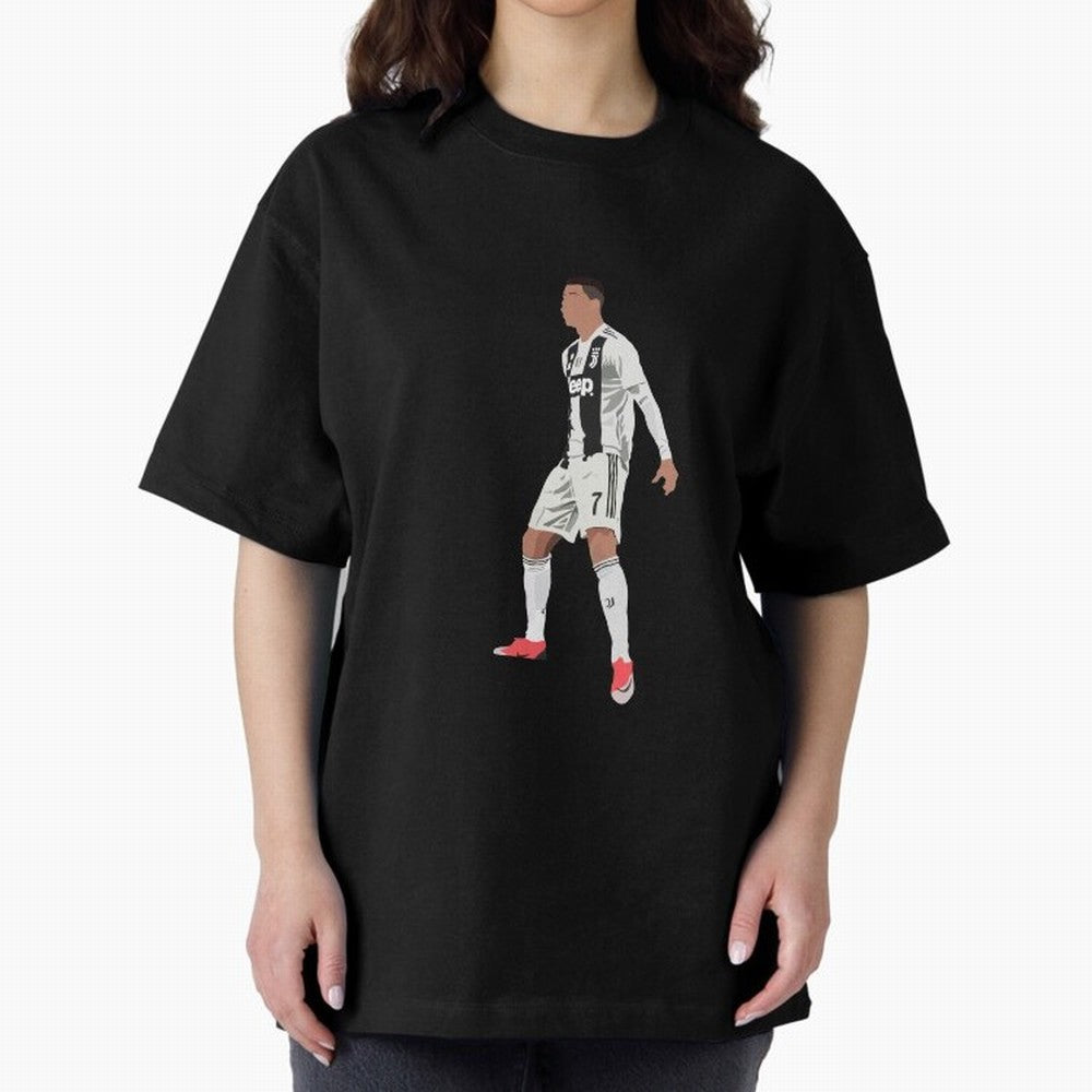 Cristiano Ronaldo Oversized T-Shirt Celebrate Rivalries and Pride in Match Day Hype around FIFA World Cup 2026, Haaland, Spain and Netherlands, Football Passion, Legendary Performances, Festival Vibes and Supporter Community; Made for Collectors