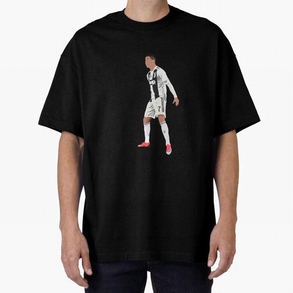 Cristiano Ronaldo Oversized T-Shirt Celebrate Rivalries and Pride in Match Day Hype around FIFA World Cup 2026, Haaland, Spain and Netherlands, Football Passion, Legendary Performances, Festival Vibes and Supporter Community; Made for Collectors