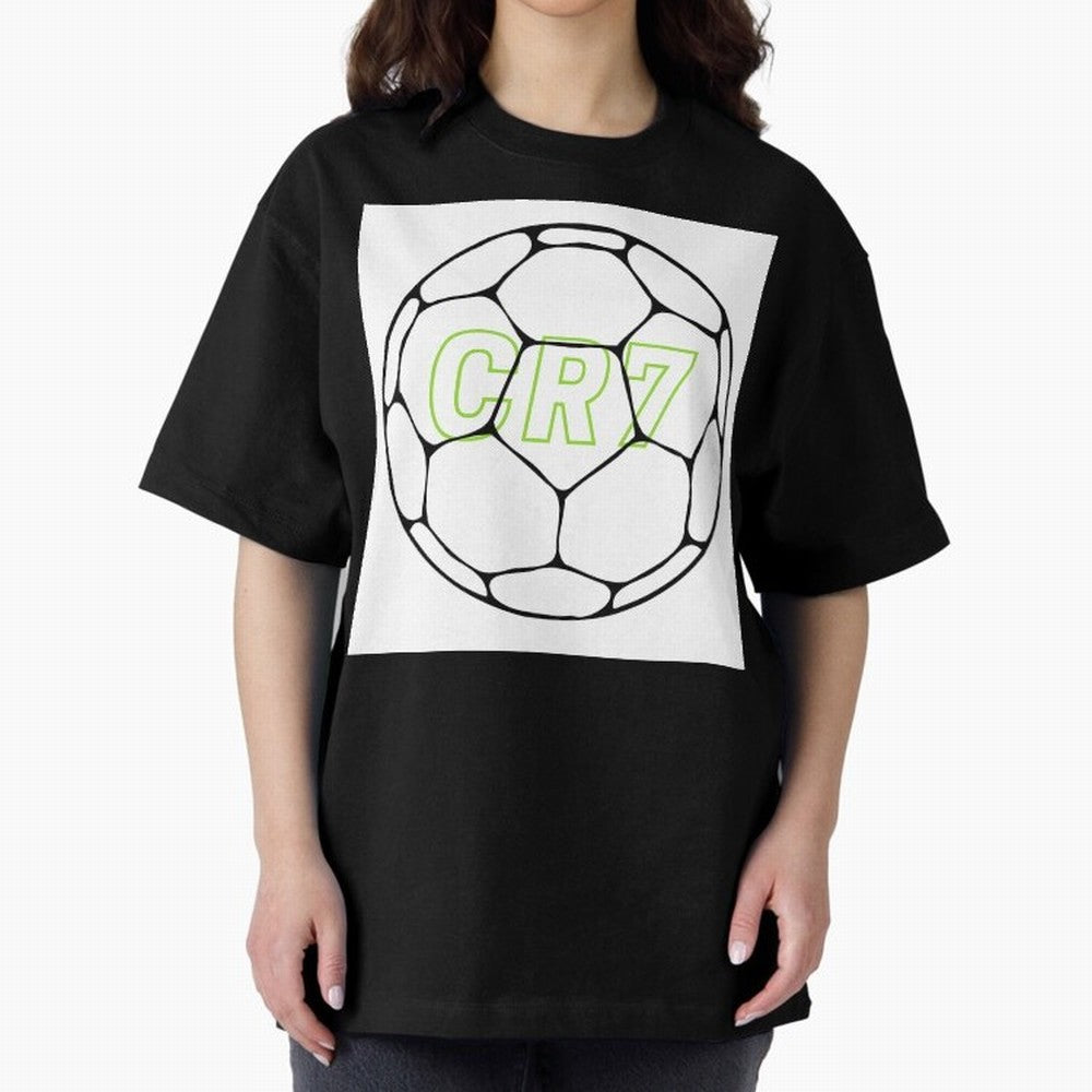 Cristiano Ronaldo ( CR7 ) Oversized T-Shirt Feel International Energy from FIFA World Cup 2026 for Fans of CR7 and Spain, Bringing Game Day Rituals, Football Legends, Country Pride and the Road to the Final; Made for Die Hard Supporters, Soccer