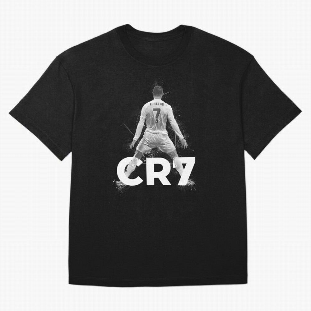 Cristiano Ronaldo CR7 Oversized T-Shirt Feel International Energy from FIFA World Cup 2026 Spirit, Celebrating Spain, CR7 and Messi, Football History, Final Match Energy, Crowd Noise and Once in a Lifetime Moments; Perfect for People Who Love