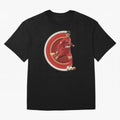 Cristiano Ronaldo Circular Pixel Art Oversized T-Shirt Treasure Global Football Passion for FIFA World Cup 2026 Group Stage, Inspired by Mbappe and Neymar, Portugal, Spain and Germany, Stadium Memories, Football Loyalty, International Chants and