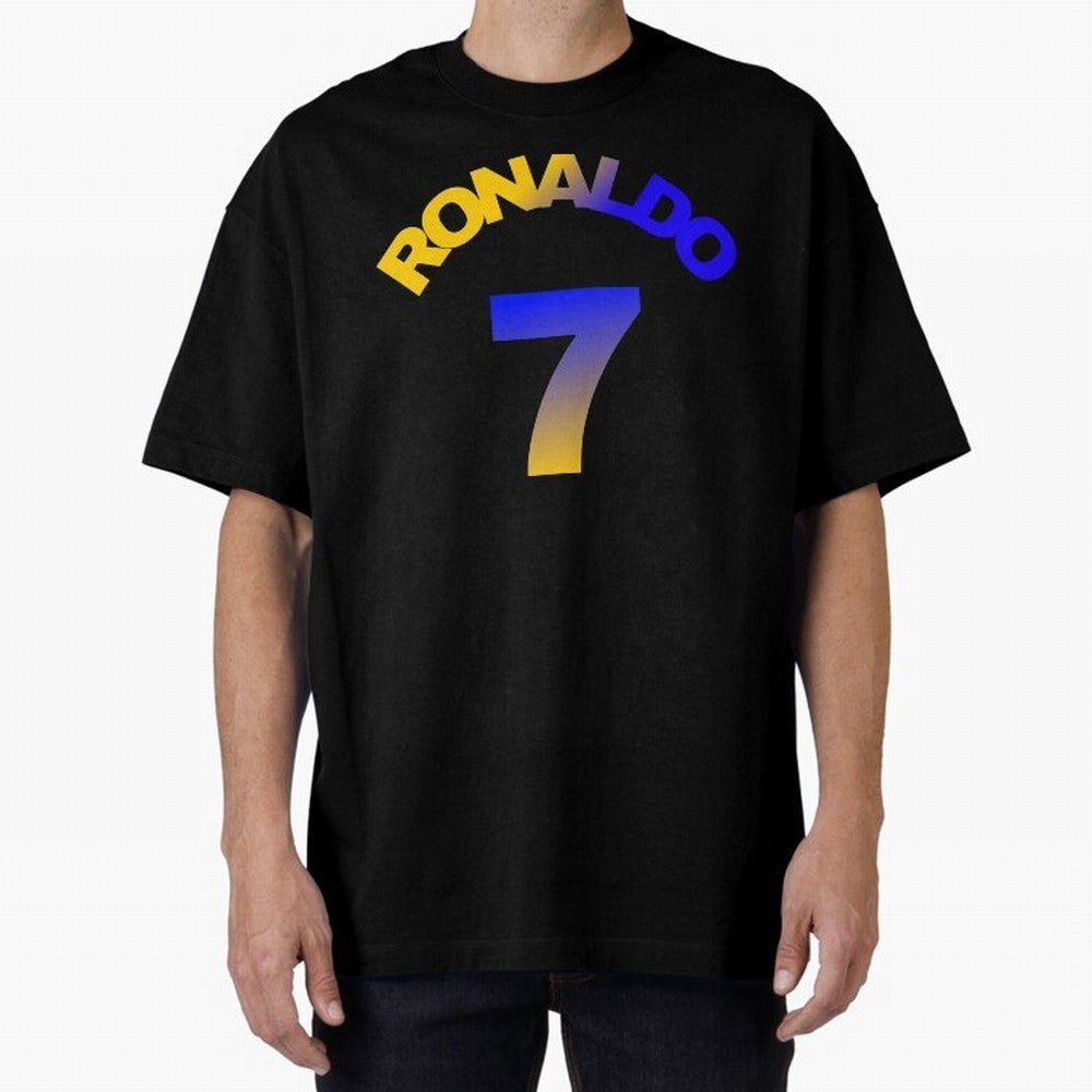 Cristiano Ronaldo Manchester United Oversized T-Shirt Bring Trophy Dreams to Match Day Hype around FIFA World Cup 2026 USA Canada Mexico, Mbappe, Germany, Goal Celebration Energy, Supporter Heritage, Football Icons and Worldwide Tournament Joy;