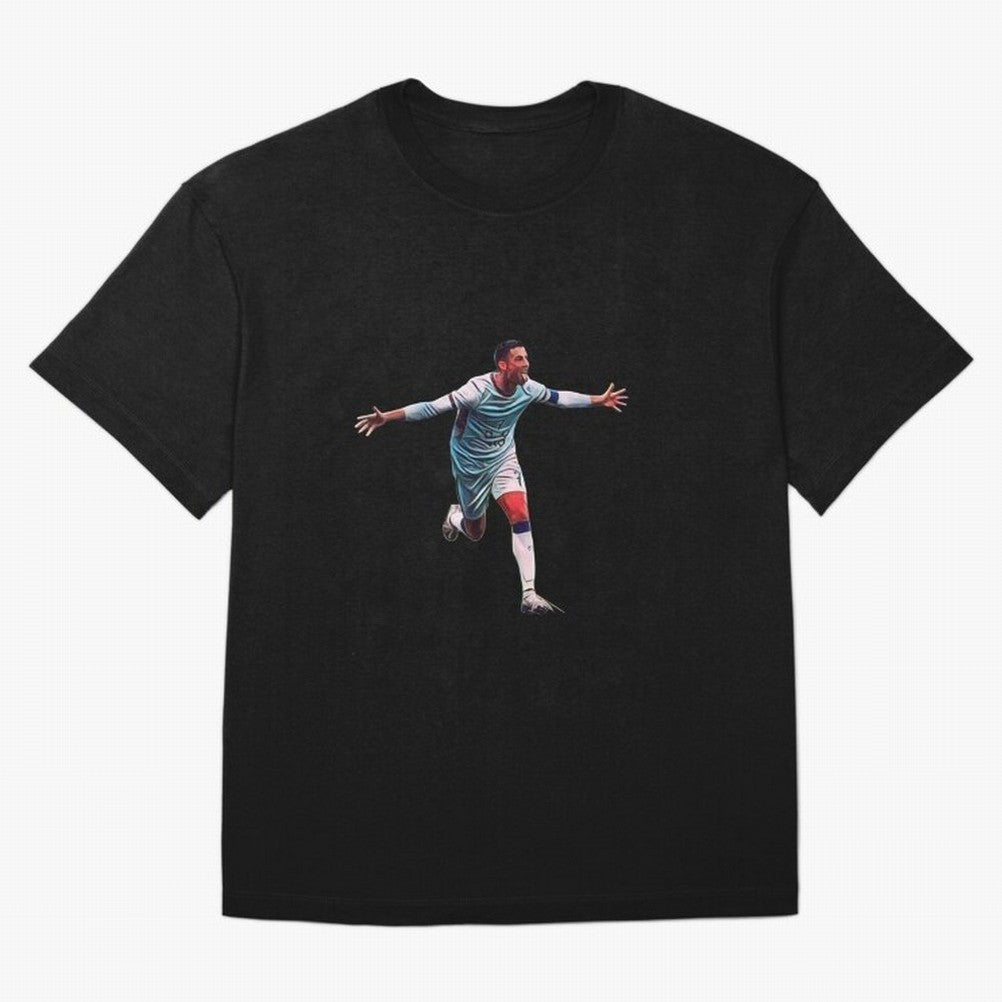other celebration from the goat Oversized T-Shirt Share the Excitement of FIFA World Cup 2026 Spirit, Built around Germany, Cristiano Ronaldo, Haaland and CR7, Stadium Chants, National Pride, Trophy Dreams and Unforgettable Football Memories; Ideal